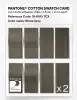 Product image 5 of the product “PANTONE® COTTON SWATCH CARD 18-0615 TCX Stone Gray ”