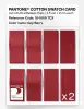 Product image 5 of the product “PANTONE® COTTON SWATCH CARD 18-1659 TCX Goji Berry ”