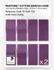 Product image 5 of the product “PANTONE® COTTON SWATCH CARD 18-3324 TCX Dahlia ”