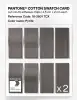 Product image 5 of the product “PANTONE® COTTON SWATCH CARD 18-3801 TCX Pyrite ”