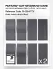 Product image 5 of the product “PANTONE® COTTON SWATCH CARD 18-3924 TCX Arctic Seal ”