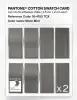 Product image 5 of the product “PANTONE® COTTON SWATCH CARD 18-4105 TCX Moon Mist ”