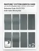 Product image 5 of the product “PANTONE® COTTON SWATCH CARD 18-4711 TCX Stormy Sea ”