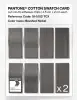 Product image 5 of the product “PANTONE® COTTON SWATCH CARD 18-5102 TCX Brushed Nickel ”