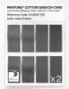 Product image 5 of the product “PANTONE® COTTON SWATCH CARD 18-5203 TCX Pewter ”