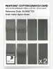 Product image 5 of the product “PANTONE® COTTON SWATCH CARD 18-5806 TCX Agave Green ”