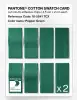 Product image 5 of the product “PANTONE® COTTON SWATCH CARD 18-5841 TCX Pepper Green ”