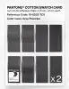 Artikelbild 5 des Artikels “PANTONE® COTTON SWATCH CARD 19-0203 TCX Gray Pinstripe “