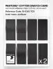 Artikelbild 5 des Artikels “PANTONE® COTTON SWATCH CARD 19-0303 TCX Jet Black “