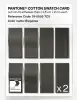 Product image 5 of the product “PANTONE® COTTON SWATCH CARD 19-0505 TCX Elegance ”