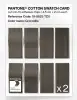 Product image 5 of the product “PANTONE® COTTON SWATCH CARD 19-0823 TCX Crocodile ”