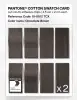 Product image 5 of the product “PANTONE® COTTON SWATCH CARD 19-0912 TCX Chocolate Brown ”
