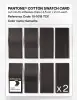 Product image 5 of the product “PANTONE® COTTON SWATCH CARD 19-1018 TCX Ganache ”