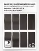 Product image 5 of the product “PANTONE® COTTON SWATCH CARD 19-1111 TCX Black Coffee ”