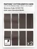 Product image 5 of the product “PANTONE® COTTON SWATCH CARD 19-1216 TCX Chocolate Martini ”