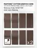 Product image 5 of the product “PANTONE® COTTON SWATCH CARD 19-1217 TCX Mustang ”