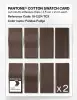 Product image 5 of the product “PANTONE® COTTON SWATCH CARD 19-1224 TCX Fondue Fudge ”