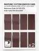 Product image 5 of the product “PANTONE® COTTON SWATCH CARD 19-1325 TCX Hot Chocolate ”
