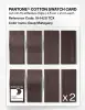Product image 5 of the product “PANTONE® COTTON SWATCH CARD 19-1420 TCX Deep Mahogany ”