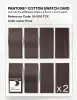 Product image 5 of the product “PANTONE® COTTON SWATCH CARD 19-1518 TCX Puce ”