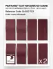 Product image 5 of the product “PANTONE® COTTON SWATCH CARD 19-1652 TCX Rhubarb ”