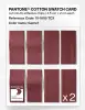 Product image 5 of the product “PANTONE® COTTON SWATCH CARD 19-1655 TCX Garnet ”
