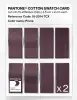 Product image 5 of the product “PANTONE® COTTON SWATCH CARD 19-2014 TCX Prune ”