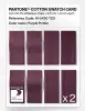 Product image 5 of the product “PANTONE® COTTON SWATCH CARD 19-2430 TCX Purple Potion ”