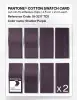 Product image 5 of the product “PANTONE® COTTON SWATCH CARD 19-3217 TCX Shadow Purple ”