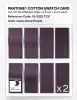 Product image 5 of the product “PANTONE® COTTON SWATCH CARD 19-3323 TCX Deep Purple ”