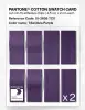 Product image 5 of the product “PANTONE® COTTON SWATCH CARD 19-3638 TCX Tillandsia Purple ”