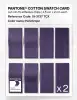Product image 5 of the product “PANTONE® COTTON SWATCH CARD 19-3737 TCX Heliotrope ”
