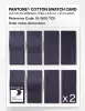 Product image 5 of the product “PANTONE® COTTON SWATCH CARD 19-3830 TCX Astral Aura ”