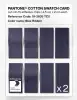 Product image 5 of the product “PANTONE® COTTON SWATCH CARD 19-3839 TCX Blue Ribbon ”