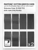 Product image 5 of the product “PANTONE® COTTON SWATCH CARD 19-3906 TCX Dark Shadow ”