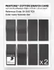 Product image 5 of the product “PANTONE® COTTON SWATCH CARD 19-3912 TCX Volcanic Ash ”