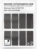 Product image 5 of the product “PANTONE® COTTON SWATCH CARD 19-3914 TCX Coal Smoke ”