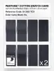 Product image 5 of the product “PANTONE® COTTON SWATCH CARD 19-3921 TCX Black Iris ”