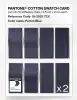 Product image 5 of the product “PANTONE® COTTON SWATCH CARD 19-3925 TCX Patriot Blue ”