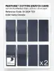 Product image 5 of the product “PANTONE® COTTON SWATCH CARD 19-3934 TCX Oceana ”