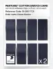 Product image 5 of the product “PANTONE® COTTON SWATCH CARD 19-3937 TCX Ocean Cavern ”