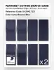 Product image 5 of the product “PANTONE® COTTON SWATCH CARD 19-3942 TCX Beacon Blue ”