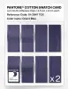 Product image 5 of the product “PANTONE® COTTON SWATCH CARD 19-3947 TCX Orient Blue ”