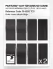 Artikelbild 5 des Artikels “PANTONE® COTTON SWATCH CARD 19-4003 TCX Black Onyx “