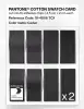 Product image 5 of the product “PANTONE® COTTON SWATCH CARD 19-4006 TCX Caviar ”