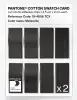 Product image 5 of the product “PANTONE® COTTON SWATCH CARD 19-4008 TCX Meteorite ”