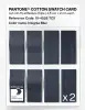 Product image 5 of the product “PANTONE® COTTON SWATCH CARD 19-4028 TCX Insignia Blue ”