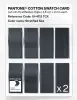 Product image 5 of the product “PANTONE® COTTON SWATCH CARD 19-4112 TCX Stratified Sea ”