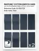 Product image 5 of the product “PANTONE® COTTON SWATCH CARD 19-4128 TCX Titan ”