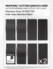 Product image 5 of the product “PANTONE® COTTON SWATCH CARD 19-4203 TCX Moonless Night ”